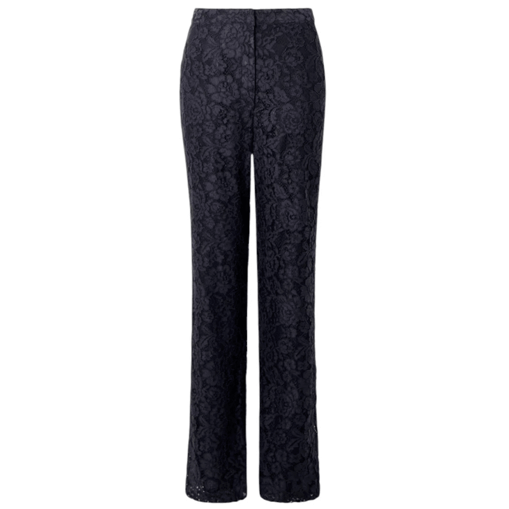 French Connection Asura Lace Flared Trouser